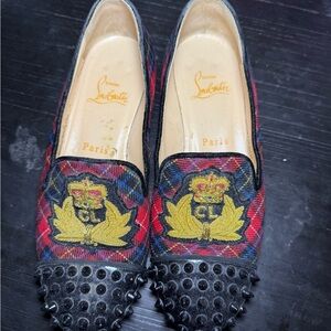Christian louboutin loafer flats